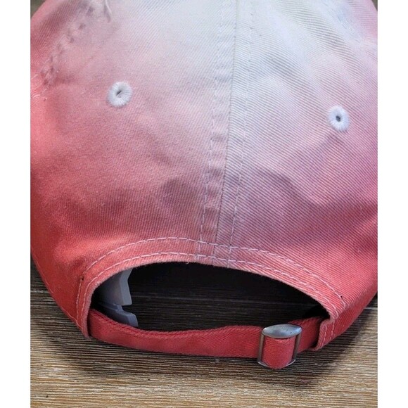 Texas Rangers New Era 9Twenty Hat Pinked Faded To White MLB Adjustable Strap - Picture 3 of 6